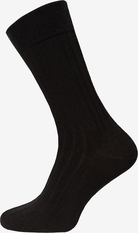 HomeOfSocks Socks 'HOS707' in Black: front