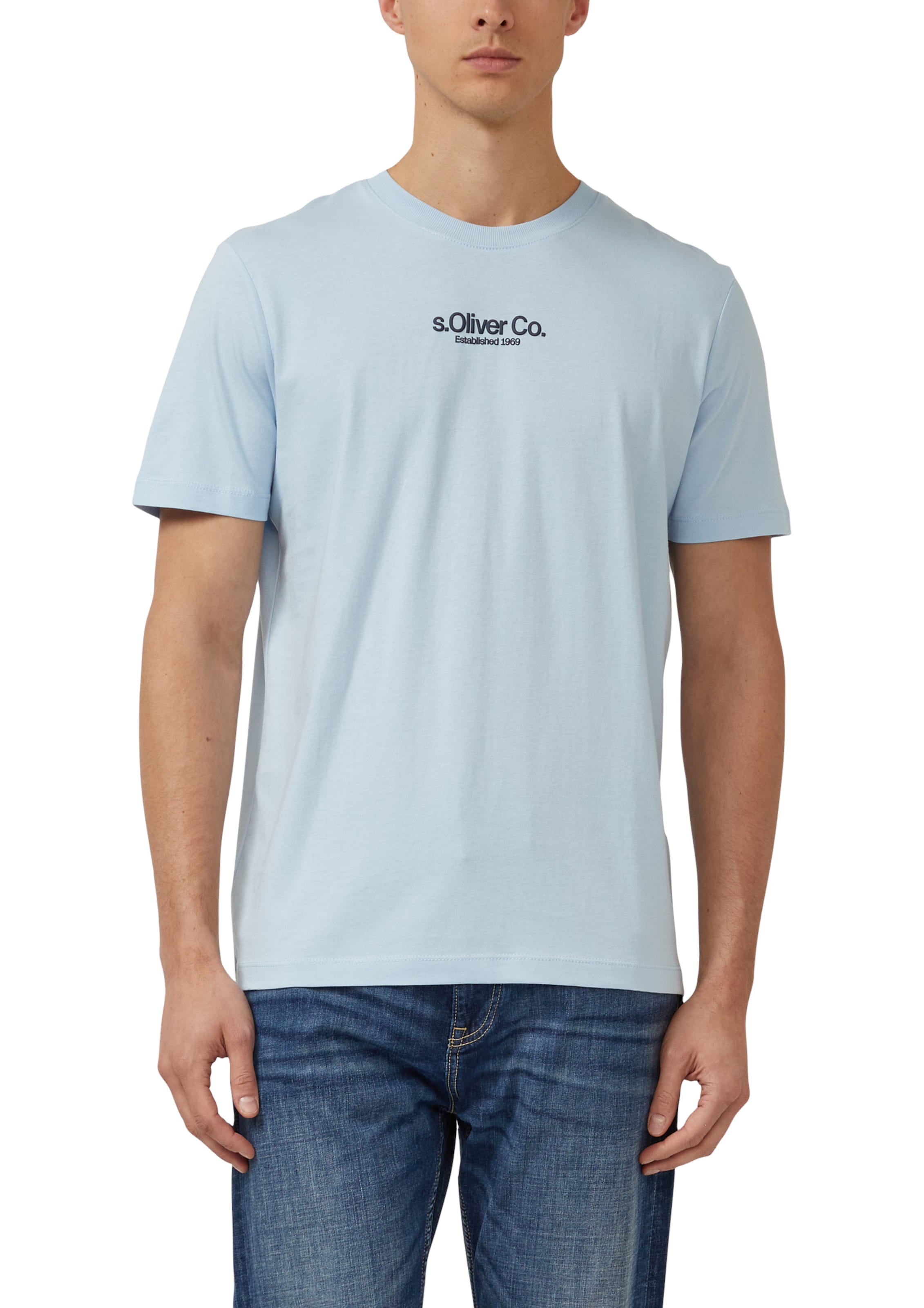 T-Shirt s.Oliver en bleu