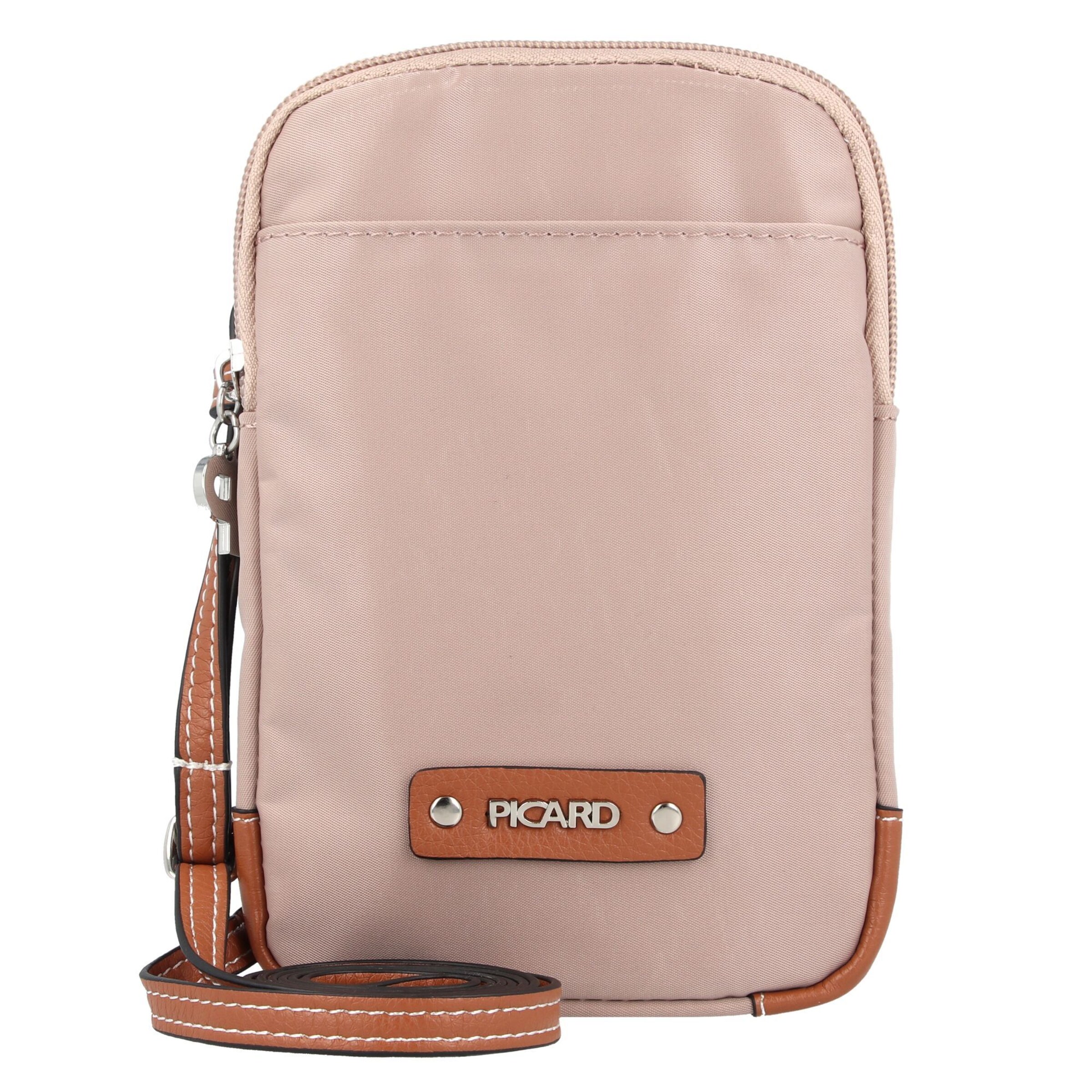 Picard Crossbody Bag in Beige: front