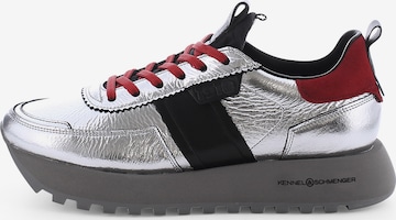 Kennel & Schmenger Sneaker 'TONIC' in Silber: predná strana