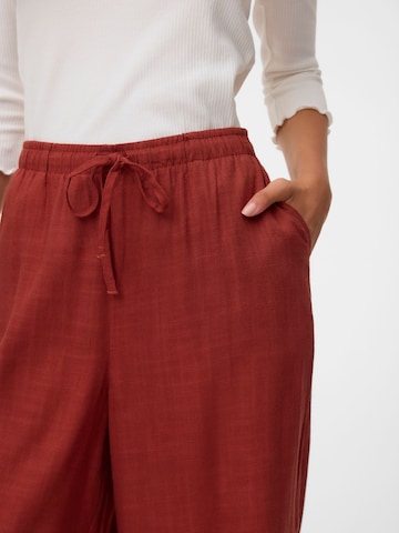 Wide Leg Pantalon 'VMRosie' VERO MODA en marron