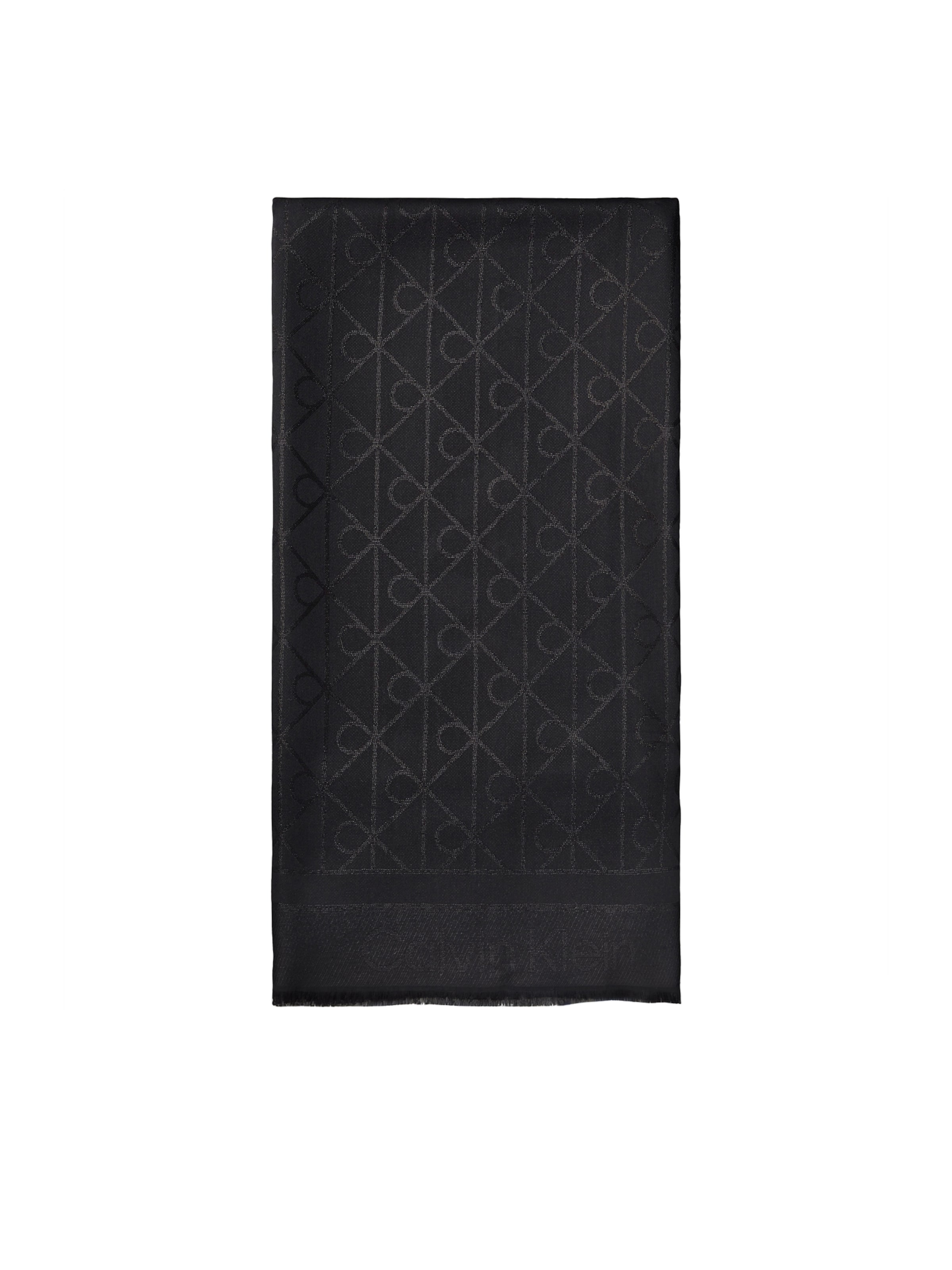 Calvin Klein Schal in Schwarz: Vorderseite