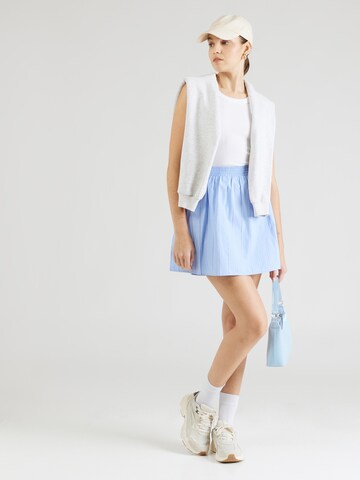 Jupe 'PCJENNA' PIECES en bleu