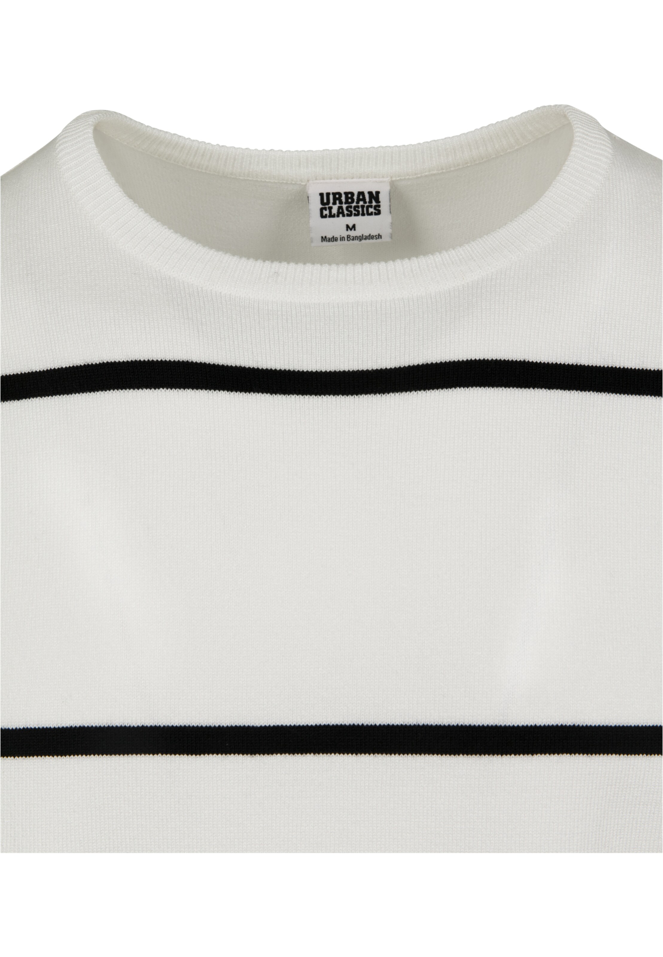 Männer Pullover & Strick Urban Classics Pullover in Schwarz, Weiß - PM16858