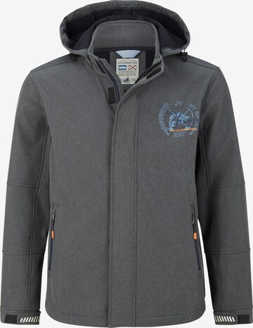 Jan Vanderstorm Performance Jacket 'Frake' in Grey: front