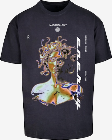 MJ Gonzales T-Shirt 'Medusa' in Blau: predná strana