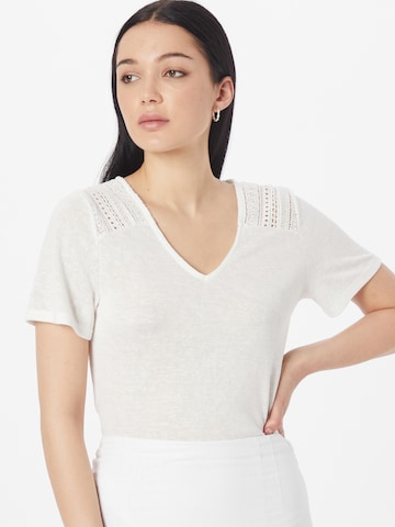 ABOUT YOU Μπλουζάκι 'Asya' σε λευκό: μπροστά