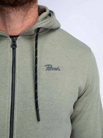 Petrol Industries Zip-Up Hoodie in Green