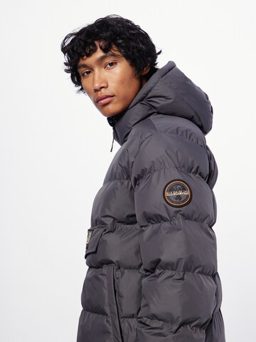 NAPAPIJRI Winter jacket 'RAINFOREST' in Grey