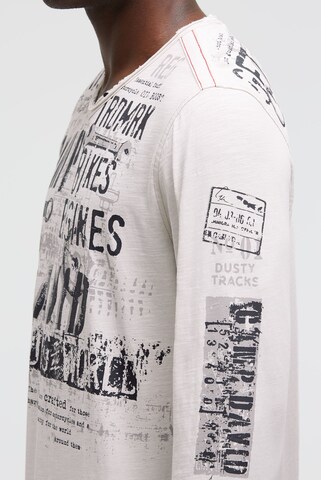 CAMP DAVID Shirt in Grey
