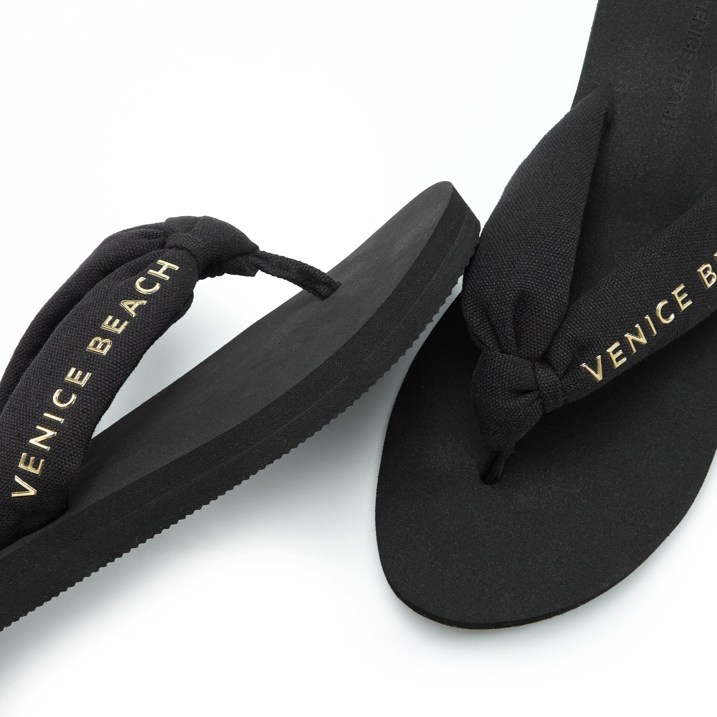 Flip-flops de la VENICE BEACH pe negru