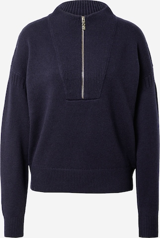 BOSS Black Sweater 'Forelle' in Blue: front