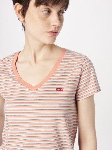 LEVI'S ® Shirt 'Perfect Vneck' in Orange