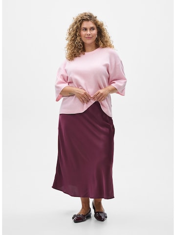 Pullover 'Cavista' di Zizzi in rosa
