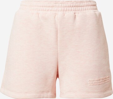 Pantalon PARI en rose : devant