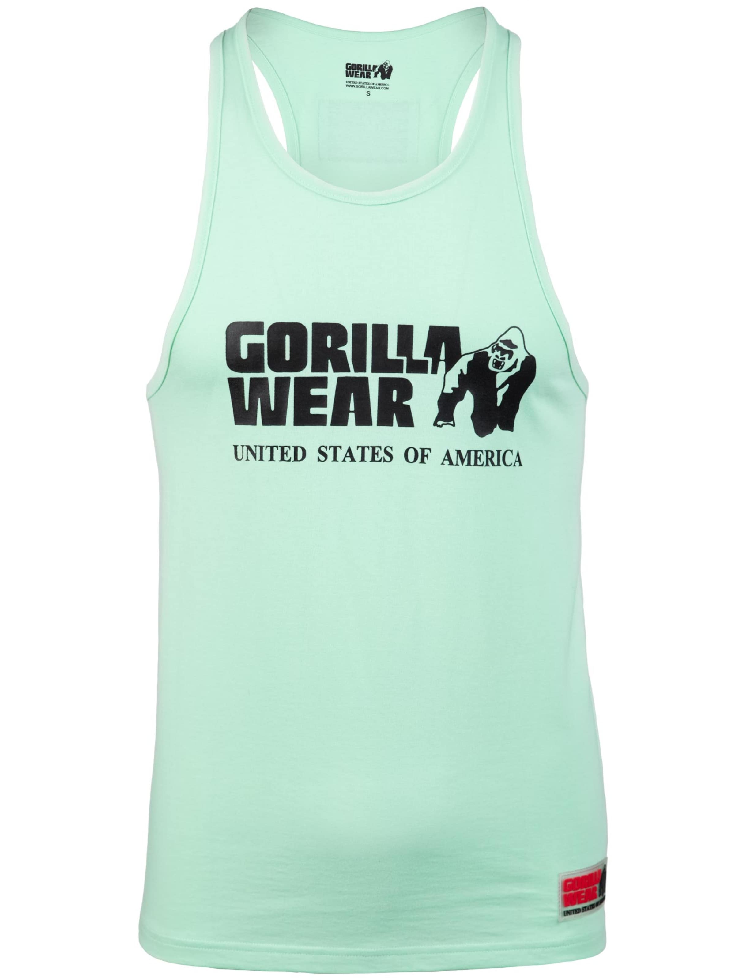 Maglia funzionale di Gorilla Wear in blu: frontale