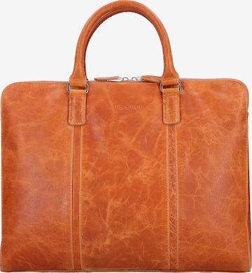 bugatti Document Bag in Brown: front