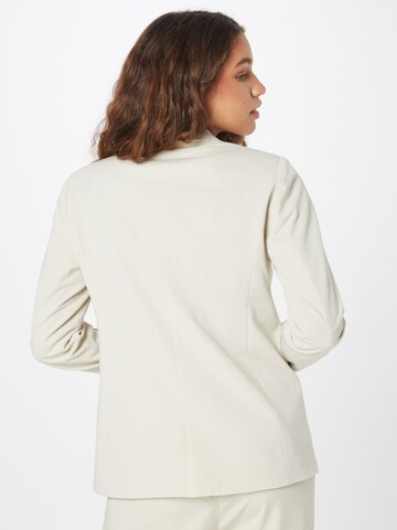 Blazer 'Sakura' Kaffe en blanc