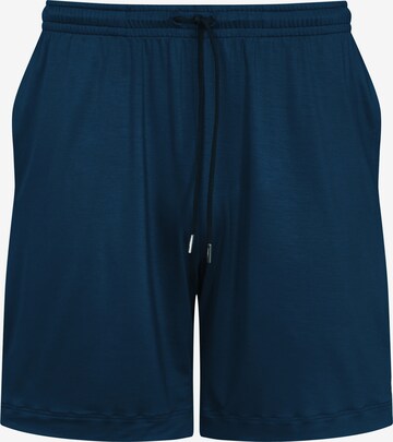 Mey Regular Pajama Pants in Blue: front