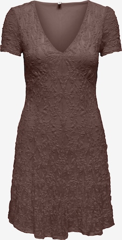 ONLY - Vestido 'ONLALBINA' en marrón: frente