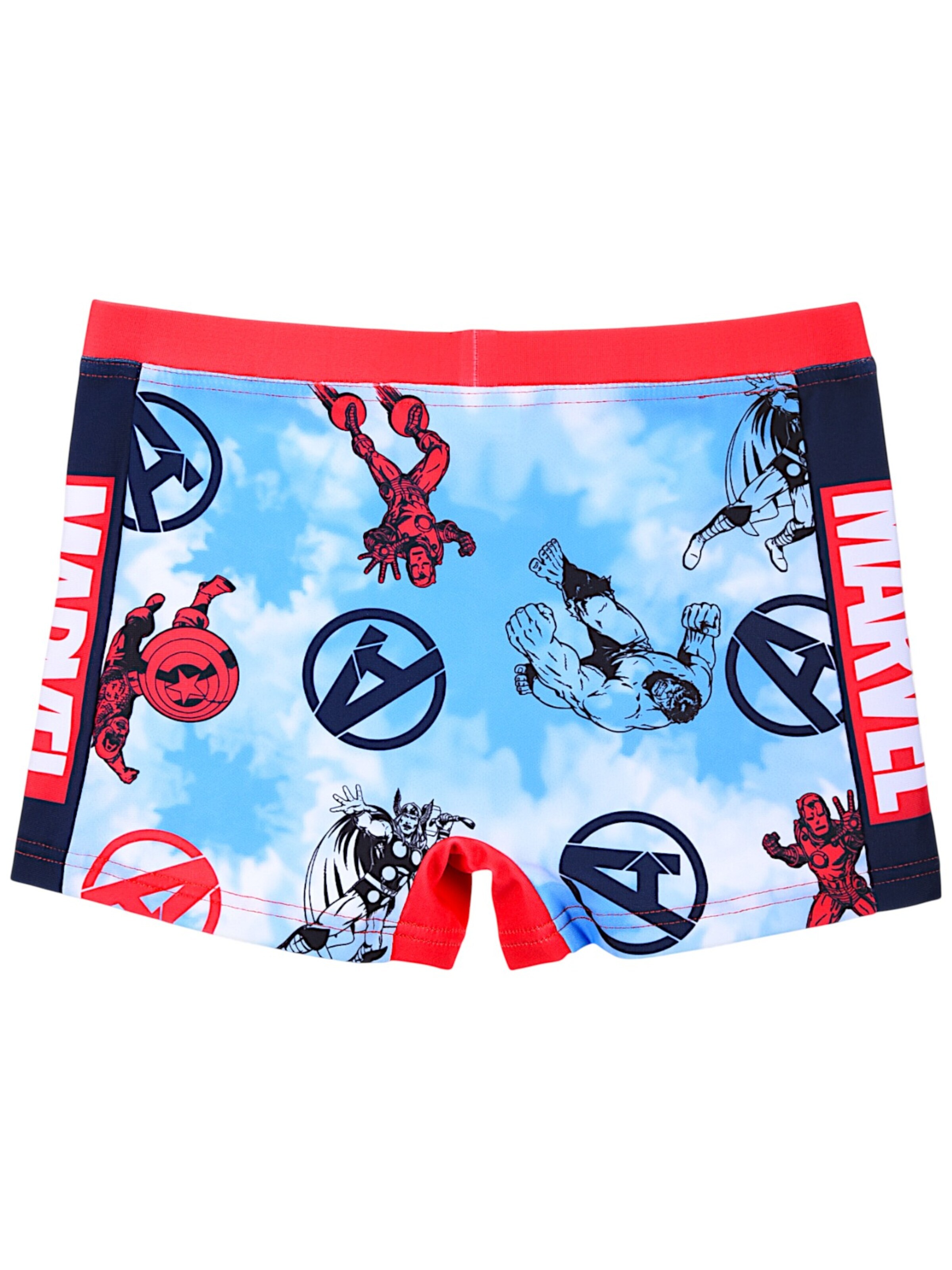 Marvel Avengers Board Shorts 'Avengers' in Red