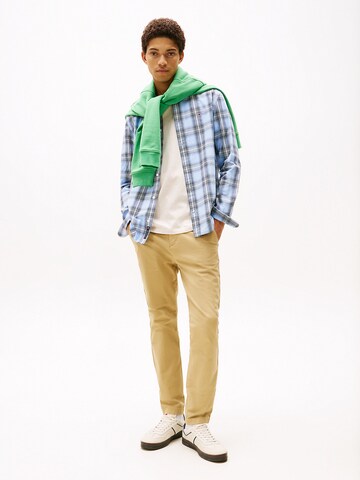 Tommy Jeans Regular fit Overhemd in Blauw