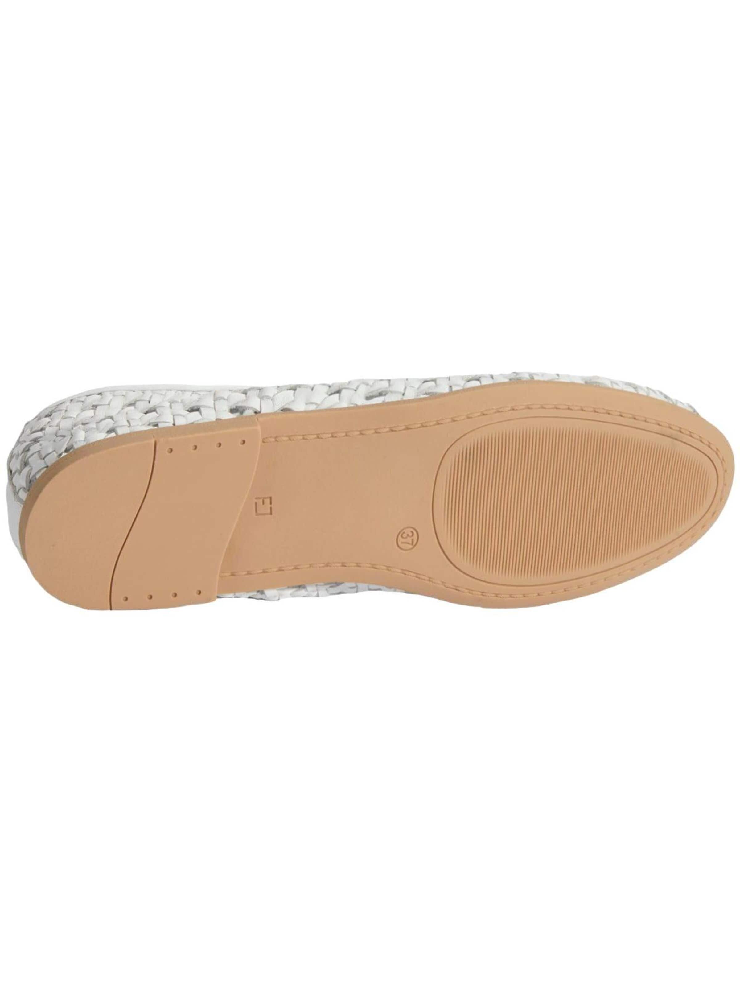 Desa Ballet Flats 'Ballettschuhe' in White