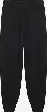 NORR Tapered Broek 'Als' in Zwart: voorkant