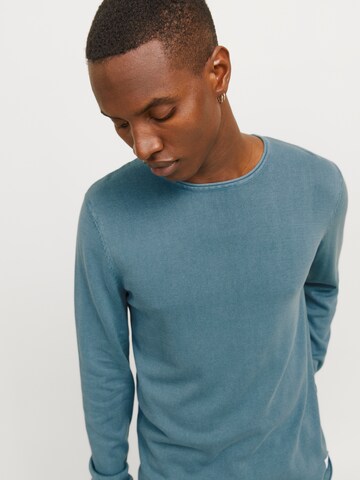 Regular fit Pullover 'JJELeo' di JACK & JONES in blu