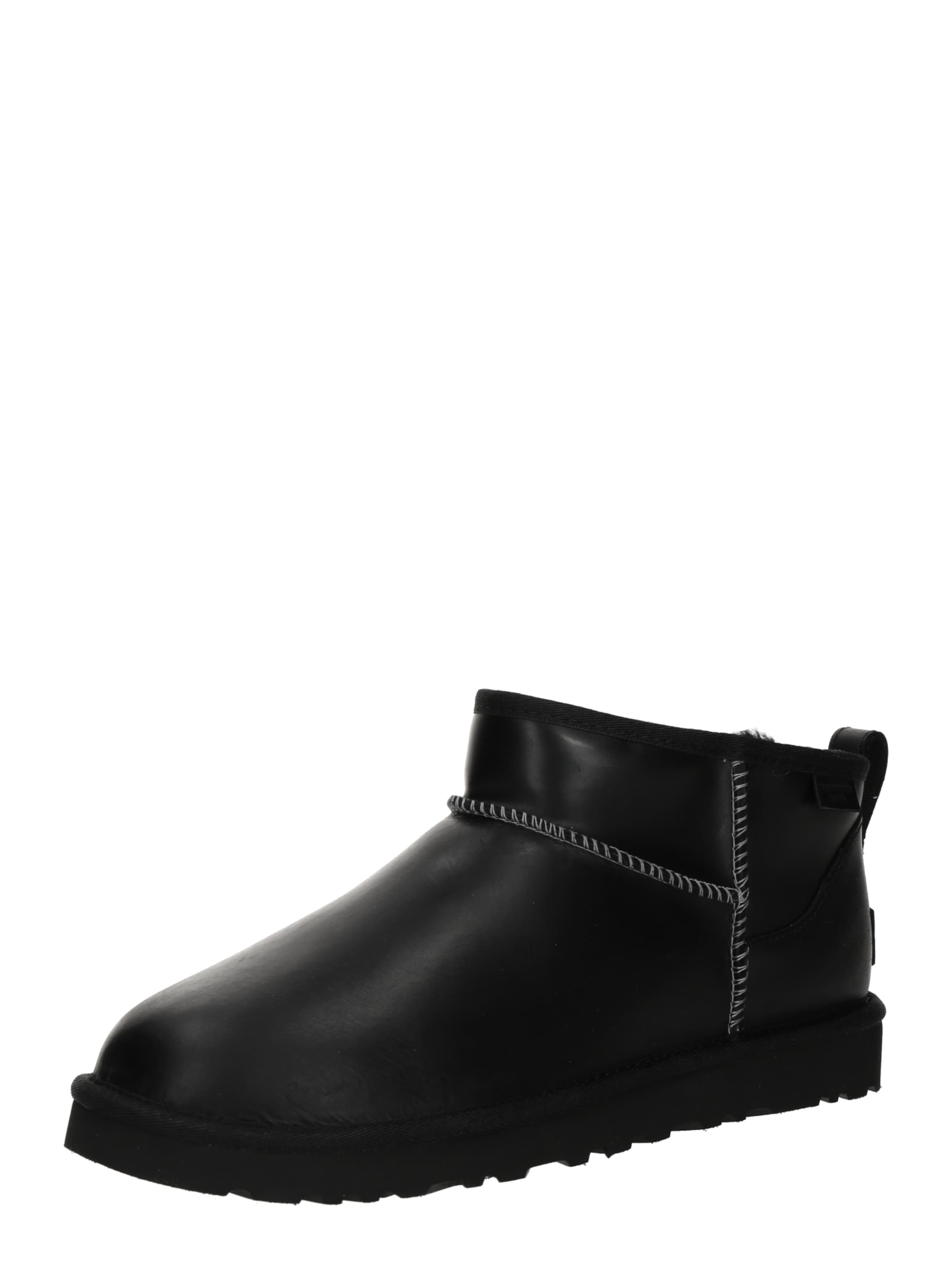 Boots 'Classic Ultra Mini' di UGG in nero: frontale