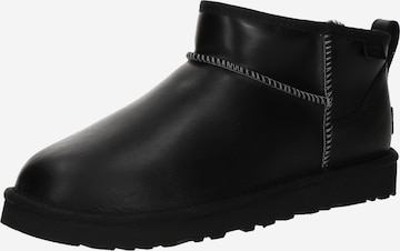 UGG Bootsit 'Classic Ultra Mini' värissä musta: etupuoli