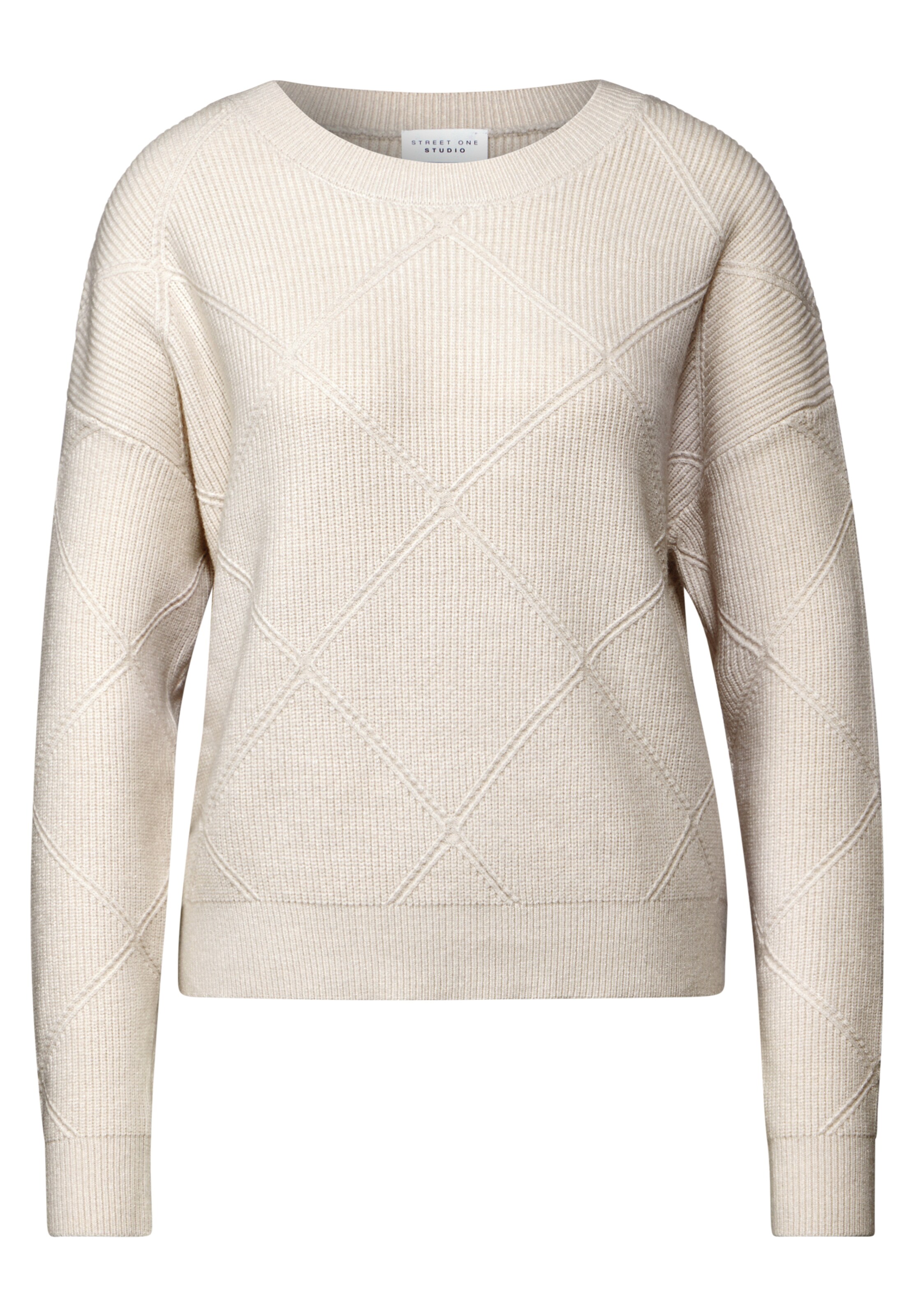 Street One Studio Pullover in Weiß: Vorderseite