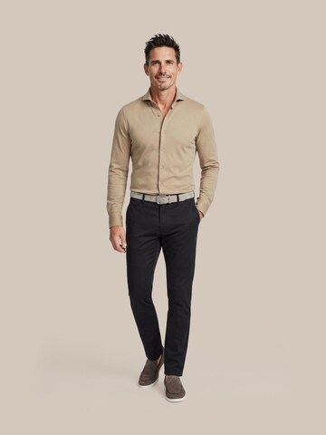 Suitable Slim Fit Hemd‌‌ in Beige