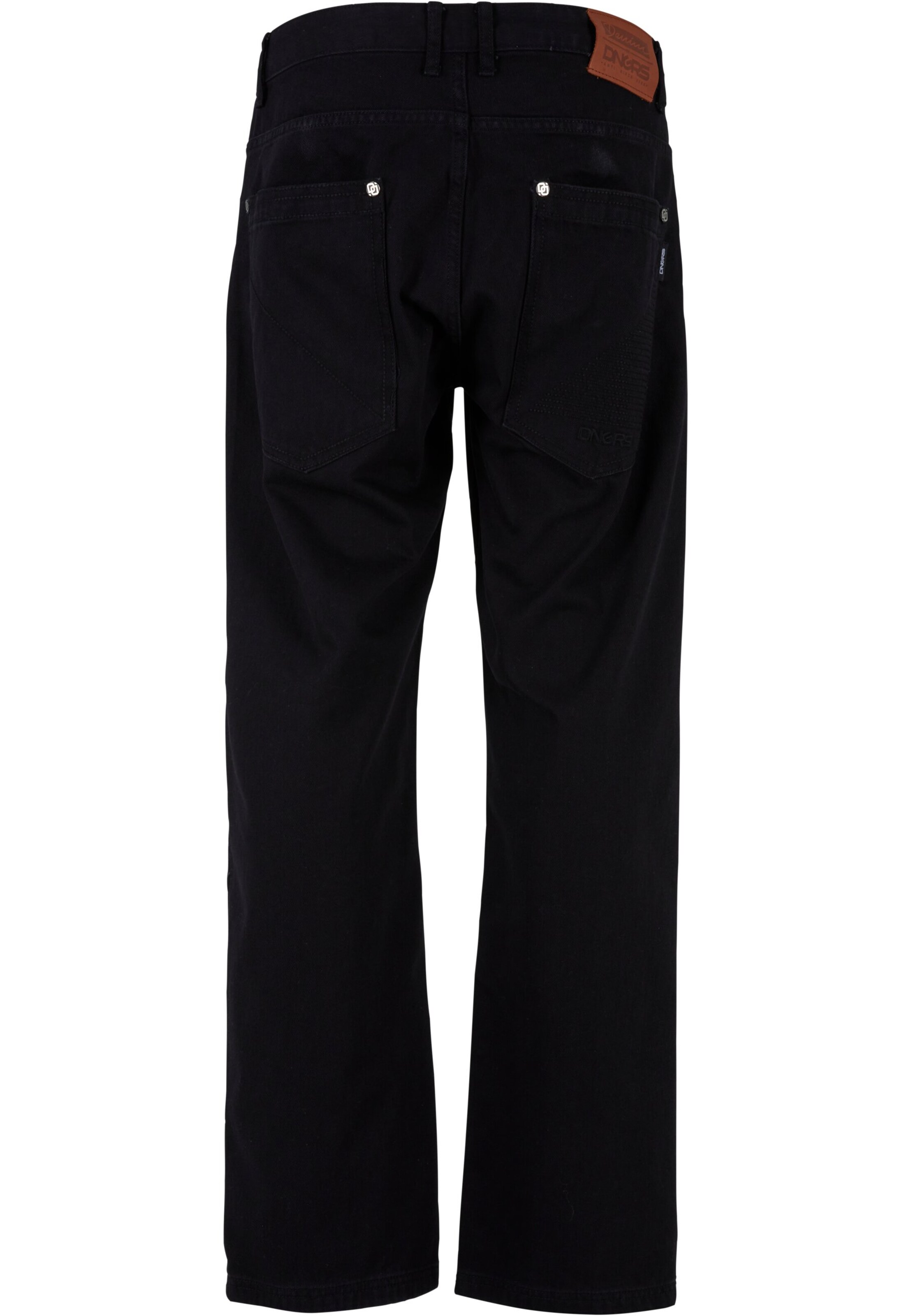 Dangerous DNGRS Ohlapna forma Kavbojke | črna barva