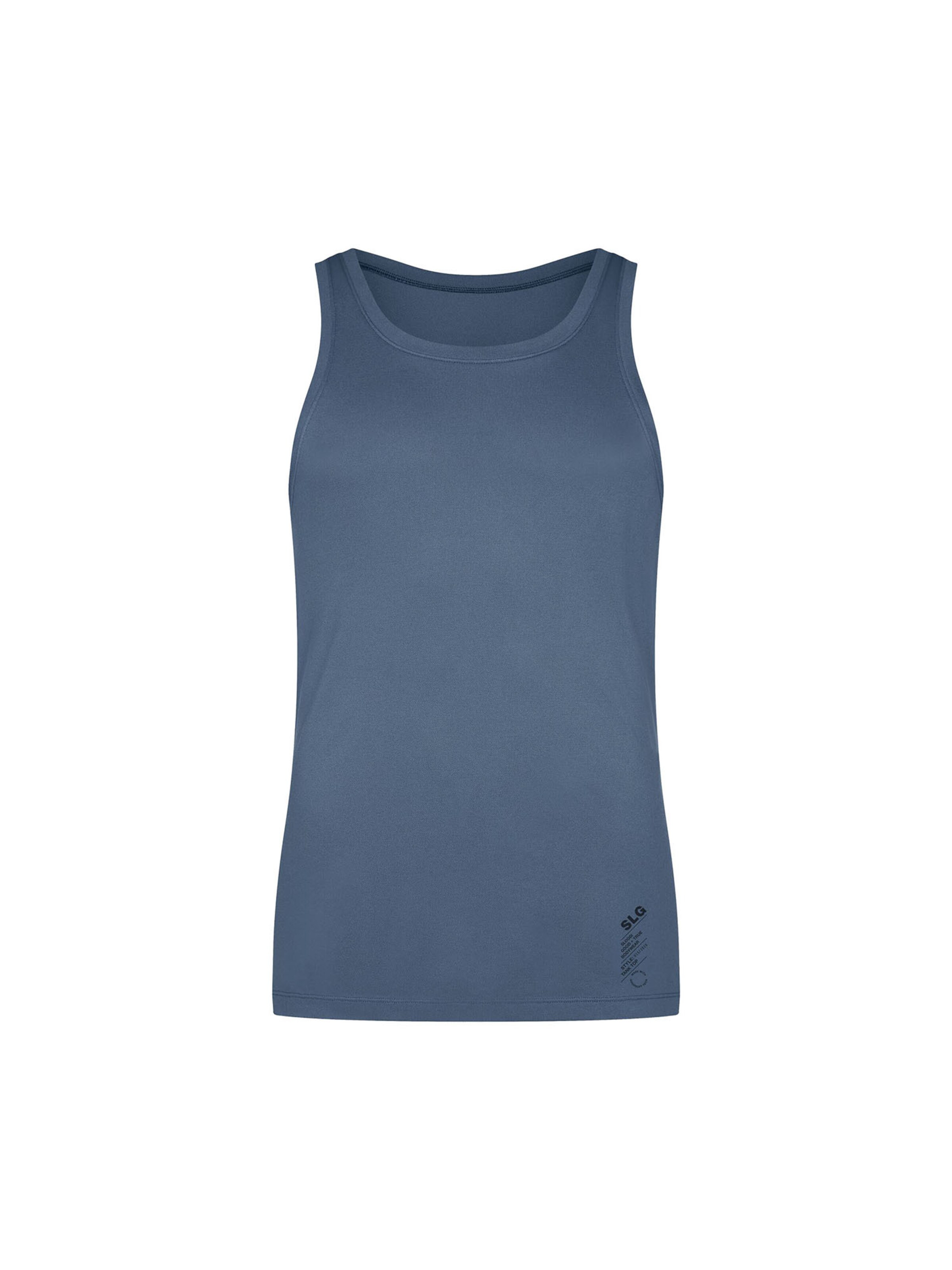 SLOGGI Maillot de corps ' Base Soft ' en bleu, Vue avec produit