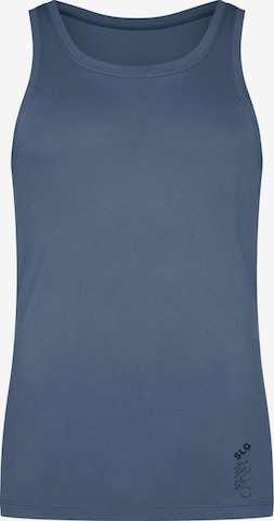 Maillot de corps ' Base Soft ' SLOGGI en bleu : devant