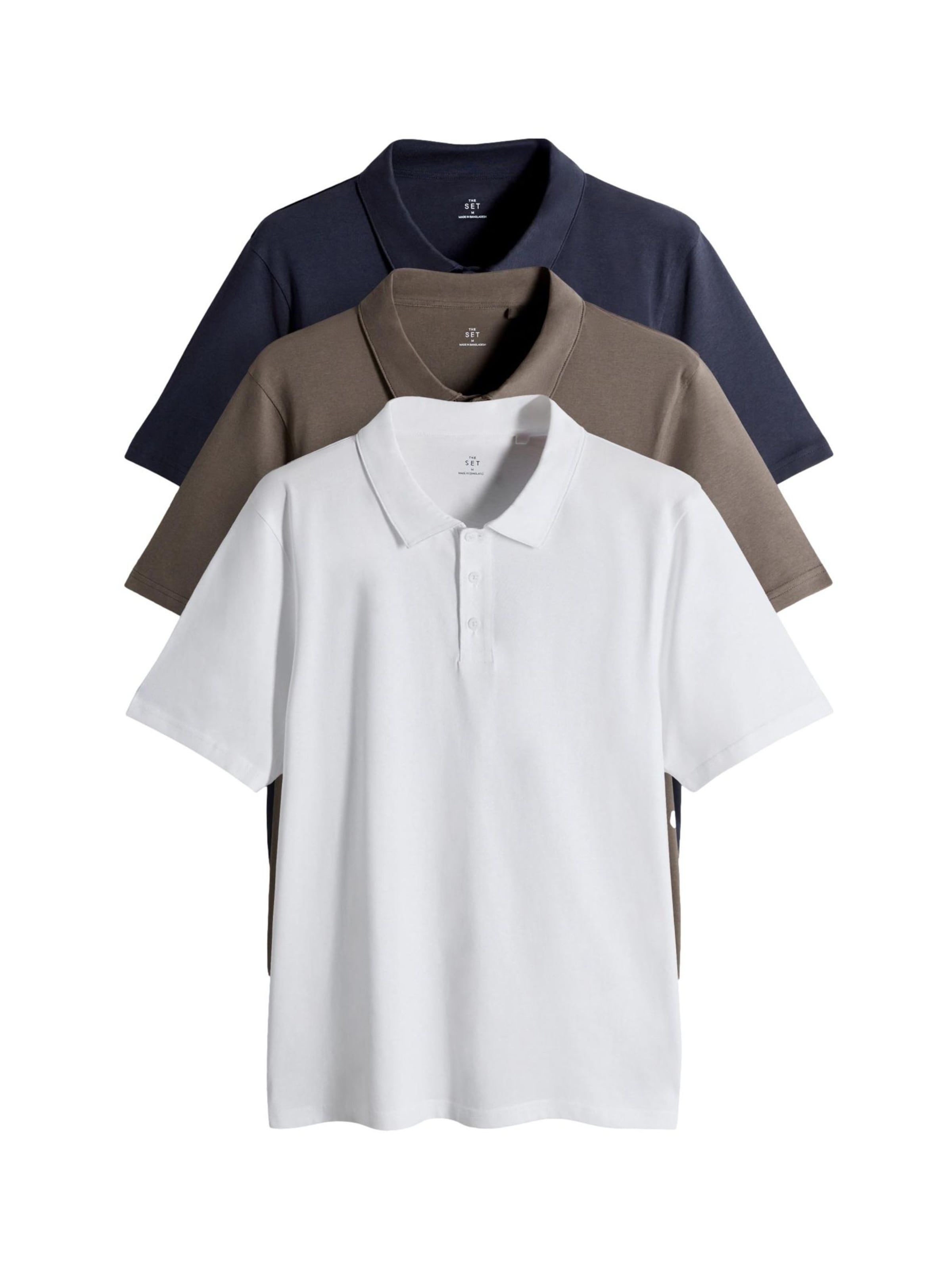 mėlyna The Set Marškinėliai: priekis