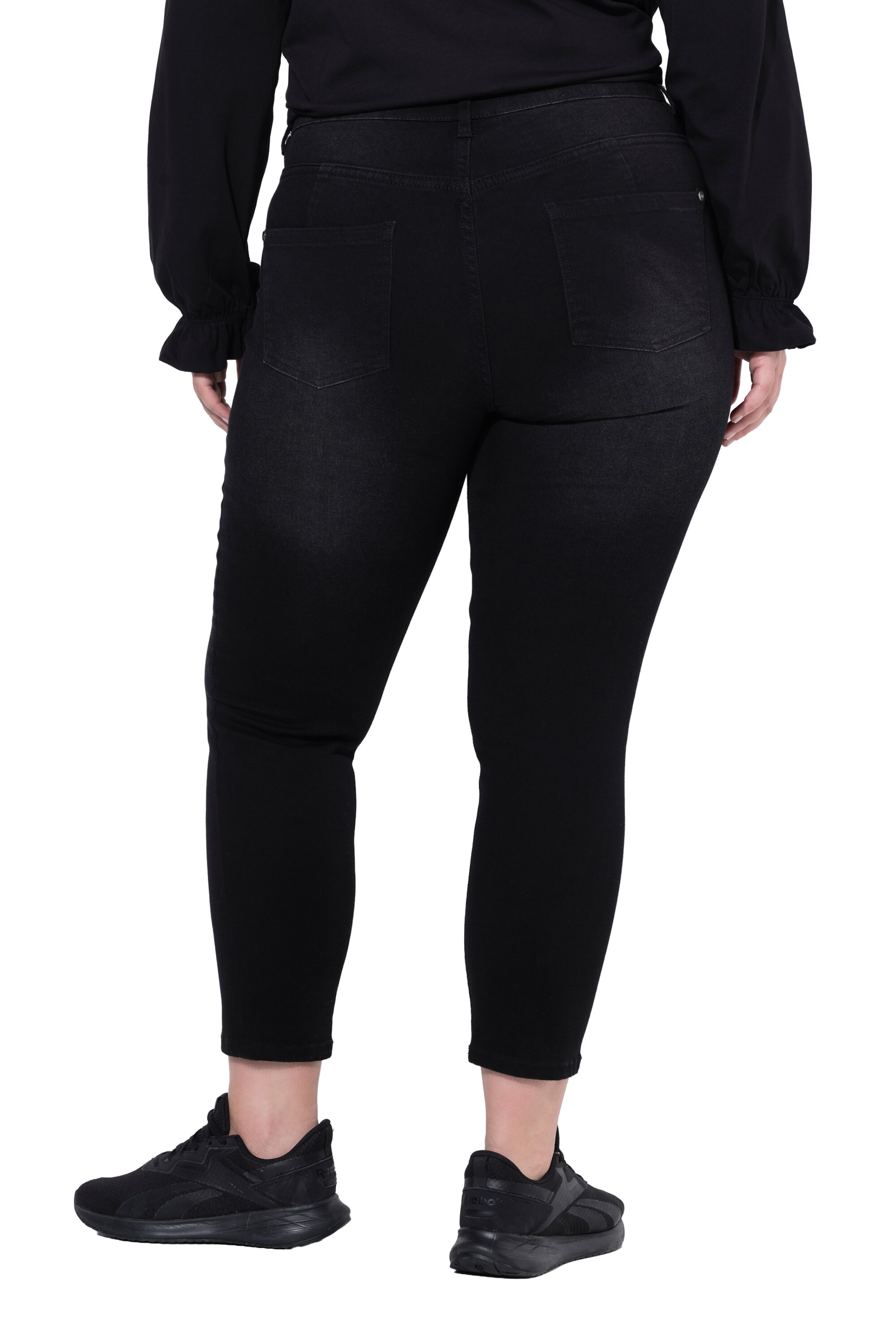 MIAMODA Regular Jeans in Zwart