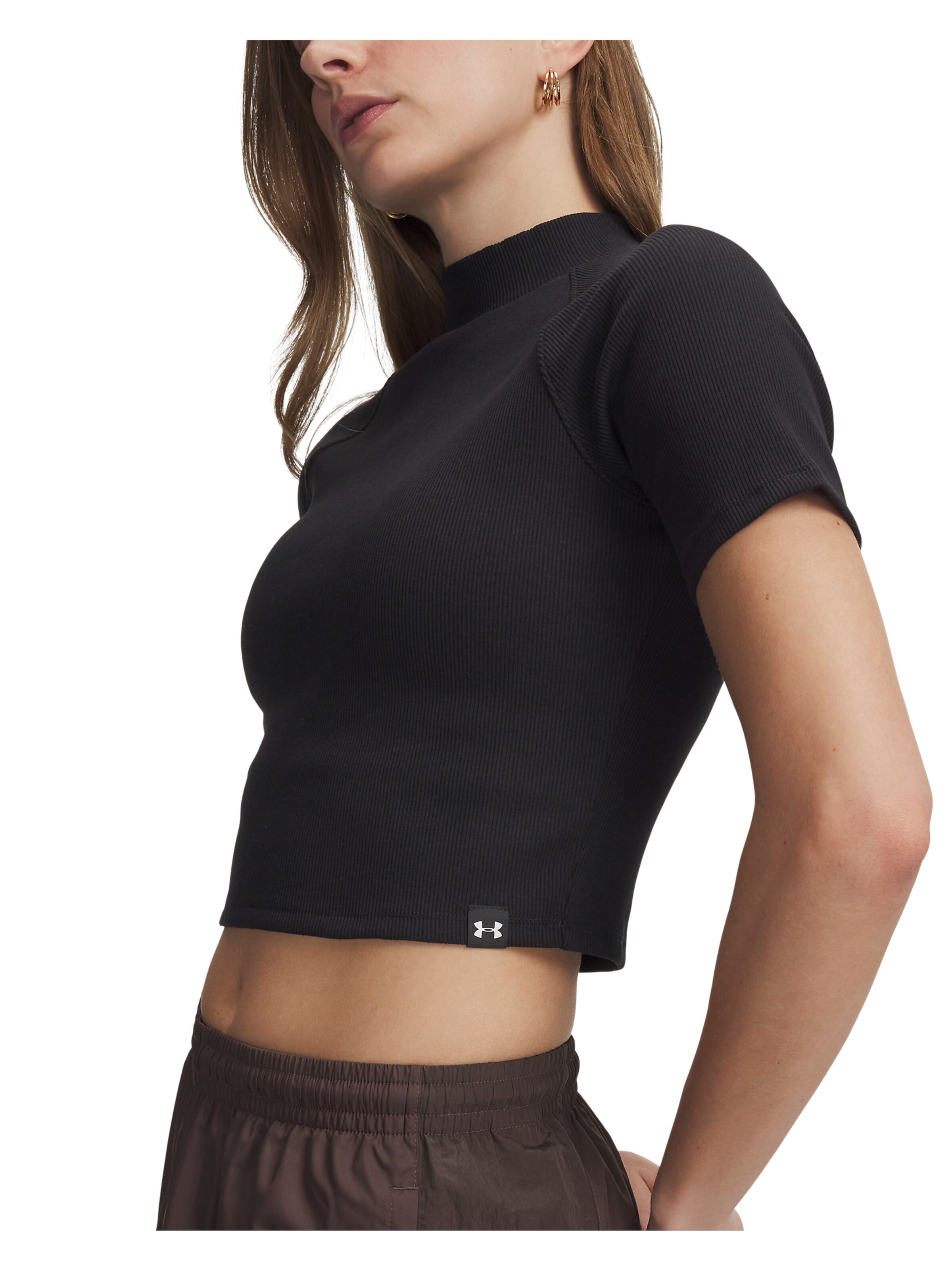 UNDER ARMOUR Functioneel shirt 'Rival' in Zwart