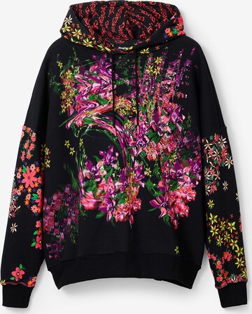 Desigual Sweatshirt in Black: front