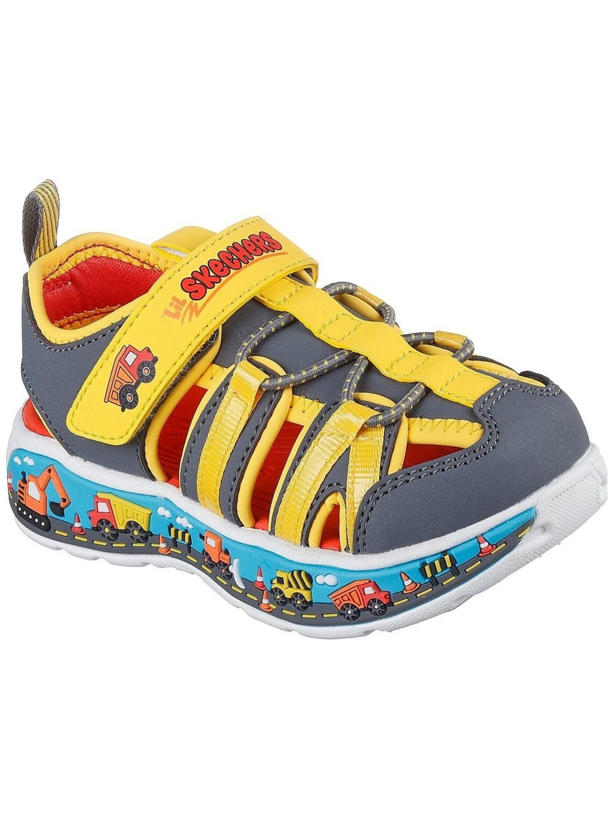 SKECHERS Offene Schuhe 'Skechers Play Scene Splash'‌‌‌‌‌ in Grau: Vorderseite