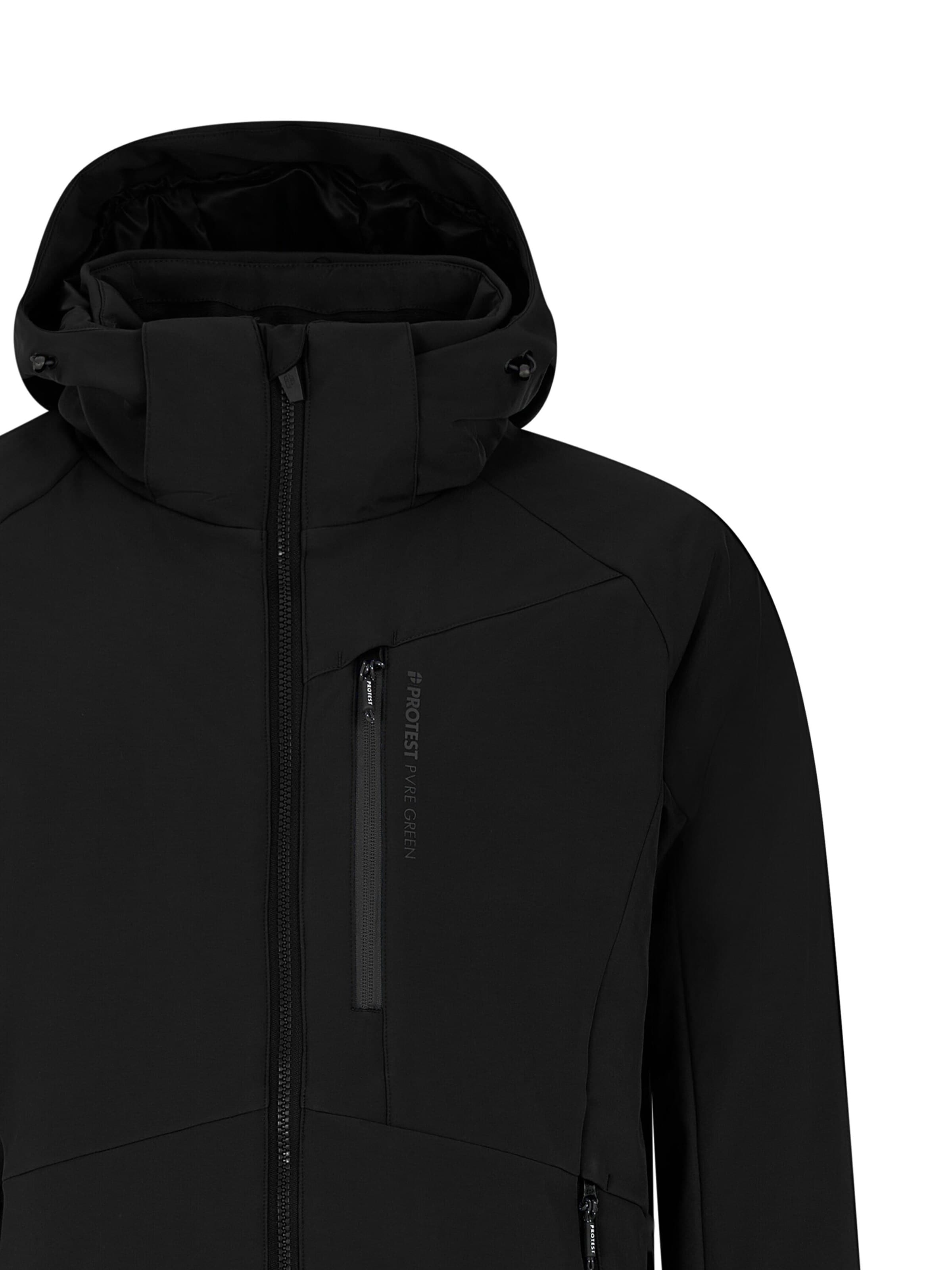 PROTEST Athletic Jacket 'PRTAkas' in Black