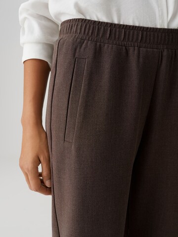 OPUS Tapered Παντελόνι 'Myha' σε καφέ