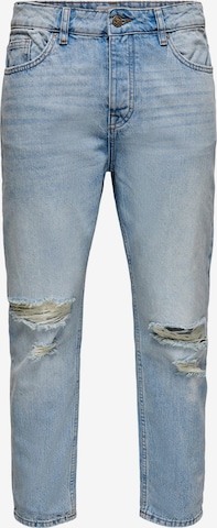 Only & Sons Regular Jeans 'Avi' in Blauw: voorkant