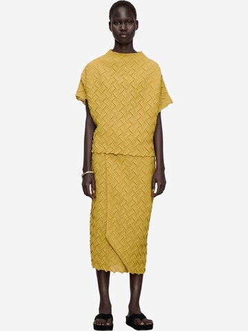 T-shirt Adolfo Dominguez en jaune