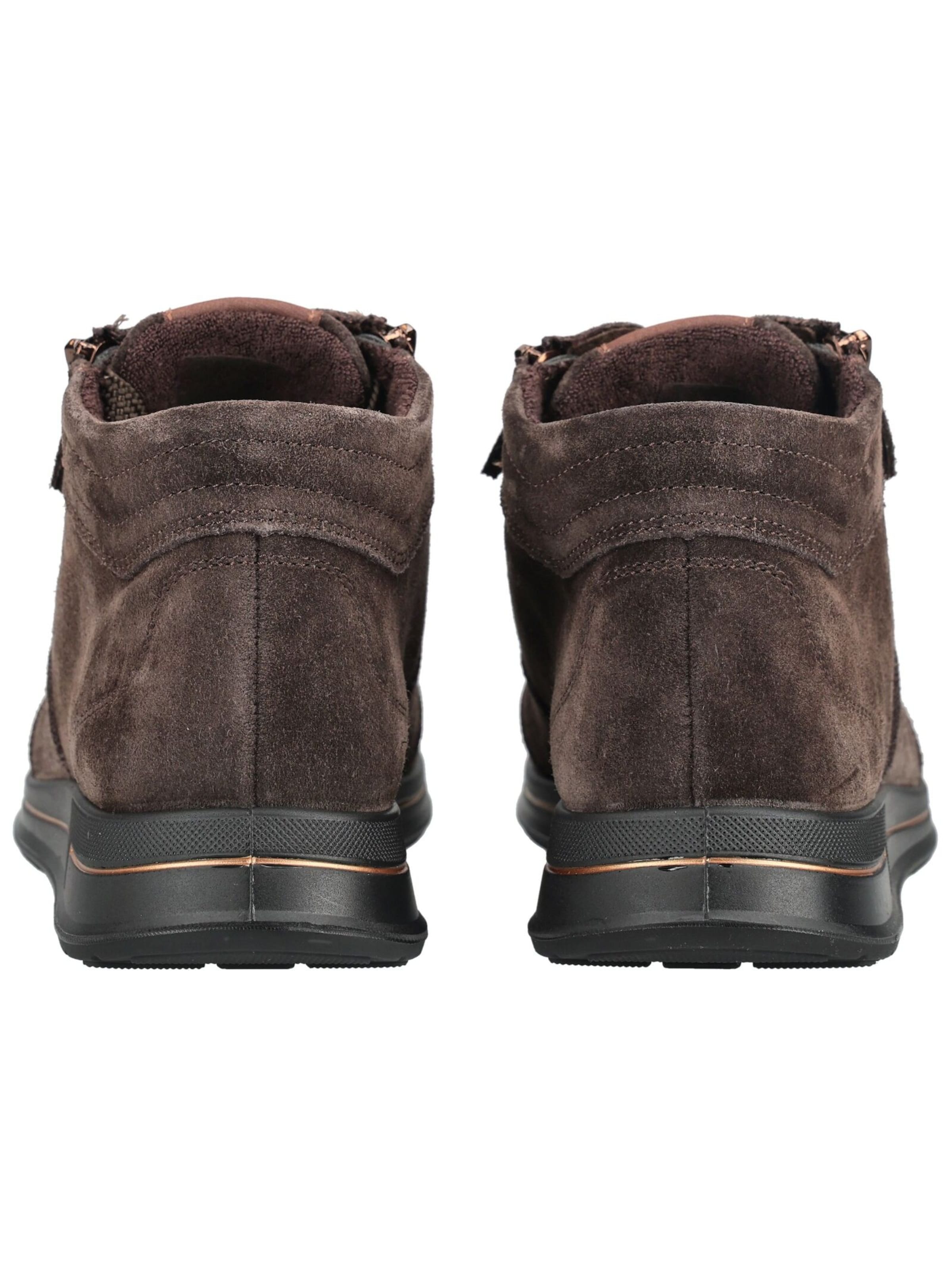 Baskets hautes ARA en marron