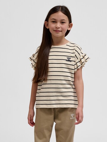 Hummel Shirt 'Alma' in Beige: front