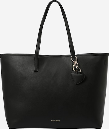 CALL IT SPRING Shopper 'LOOKOUT' in Black: front