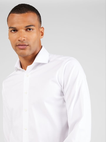 Bruun & Stengade Regular fit Button Up Shirt 'Begovic' in White