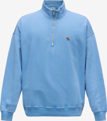 Abercrombie & Fitch - Sweatshirt 'SILVER LAKE' em azul: frente